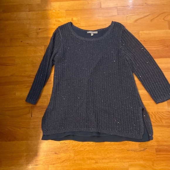 WOMEN’S Neiman Marcus Cashmere collection sweater. Blue. Size S - Picture 1 of 6